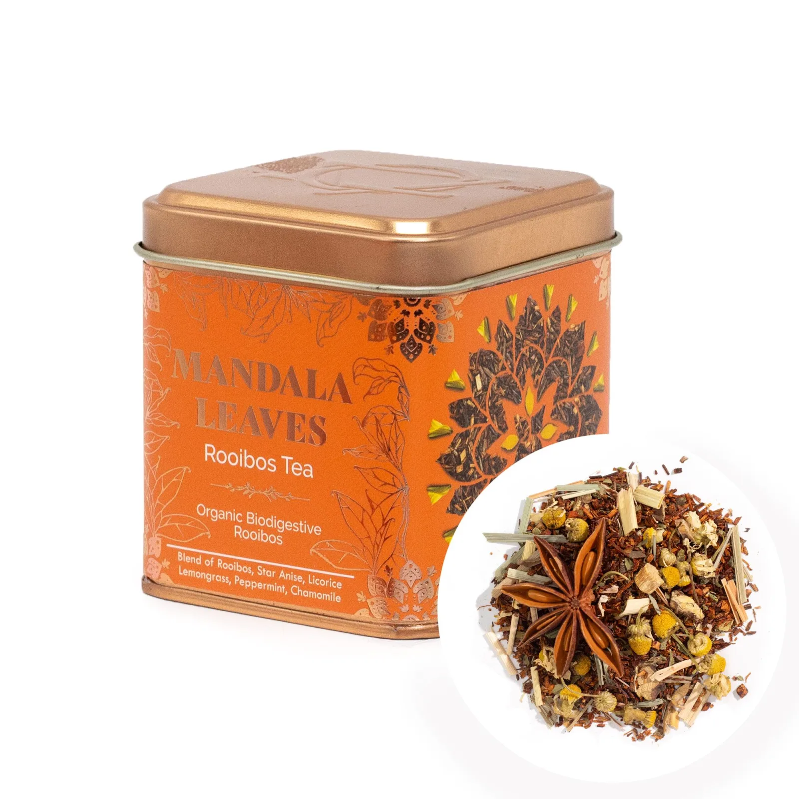 50g Organický Rooibos Čaj na Zažívání