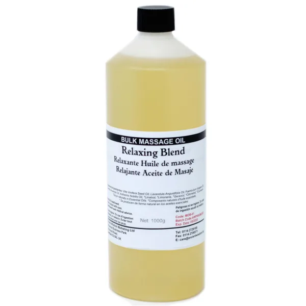 Koupelový a Masážní Olej - Relaxační Směs - 1 Kg 