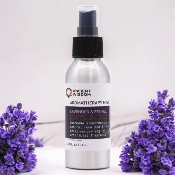 100ml Rozprašovač s Esenciálními Oleji - Levandule & Fenikl