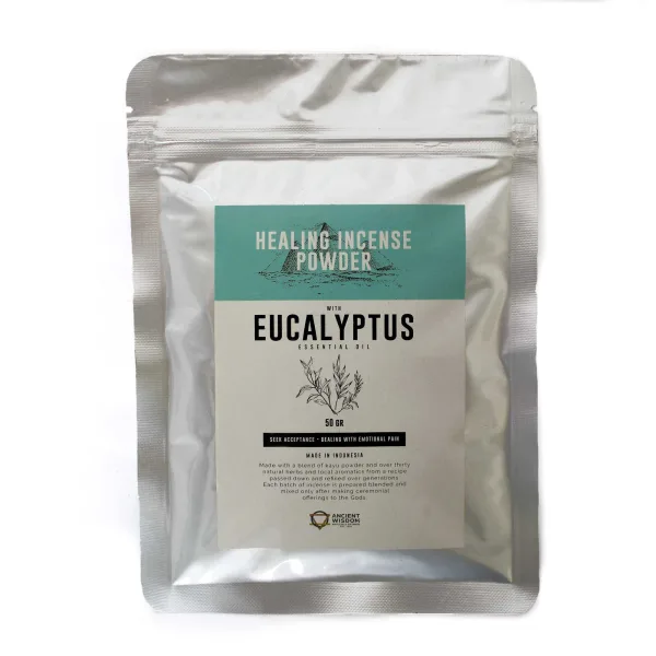 Léčivý Kadidlový Prášek - Eukalyptus 50gm