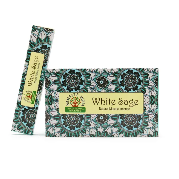 Vonné Tyčinky Namaste Mandala Masala - Bílá Šalvěj