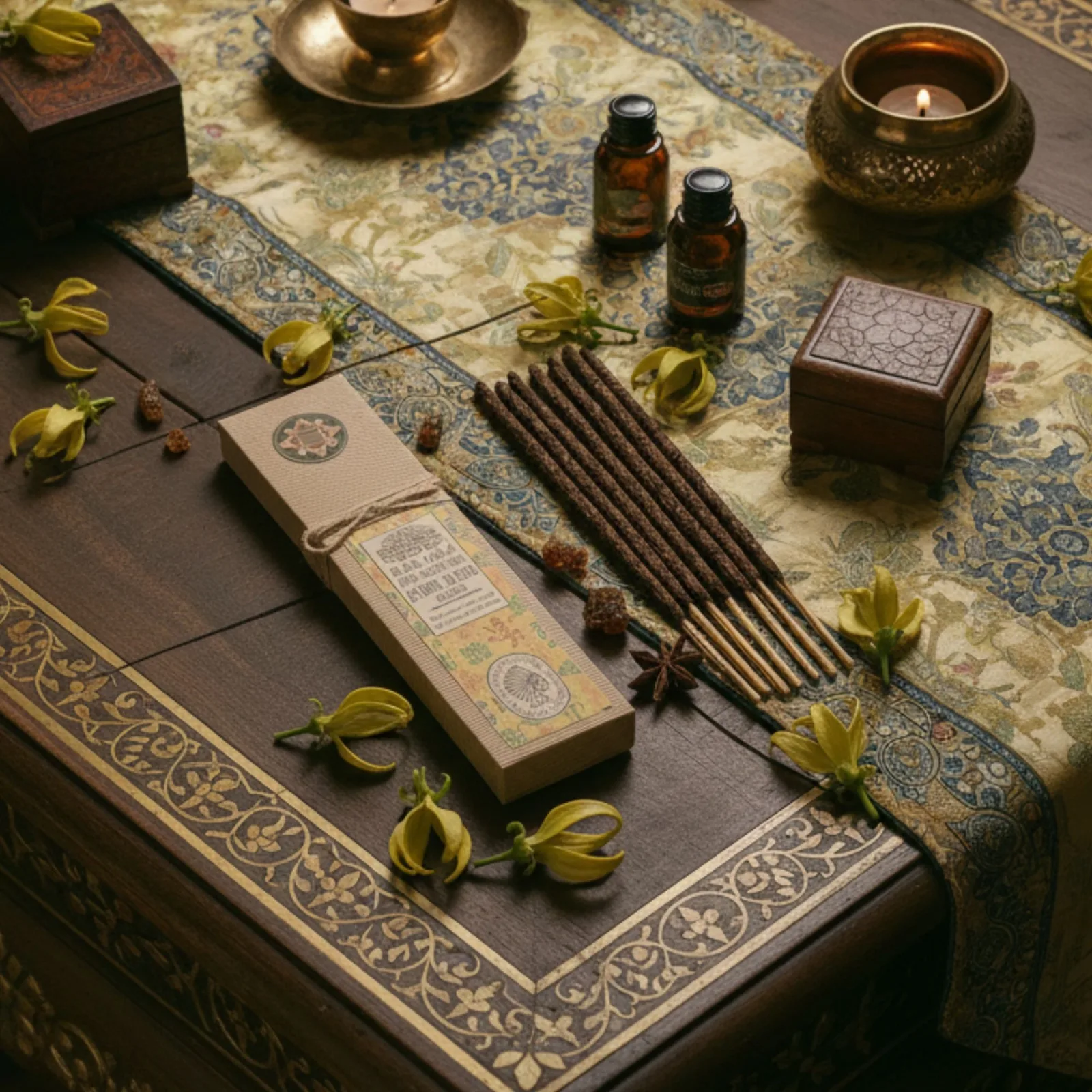 Rituální Pryskyřičné Tyčinky - Ylang Ylang