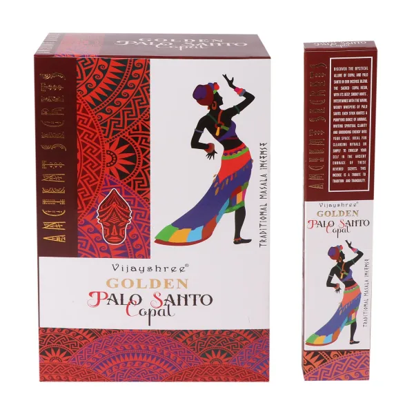 15g Vonné Tyčinky Golden - Kopál & a Palo Santo