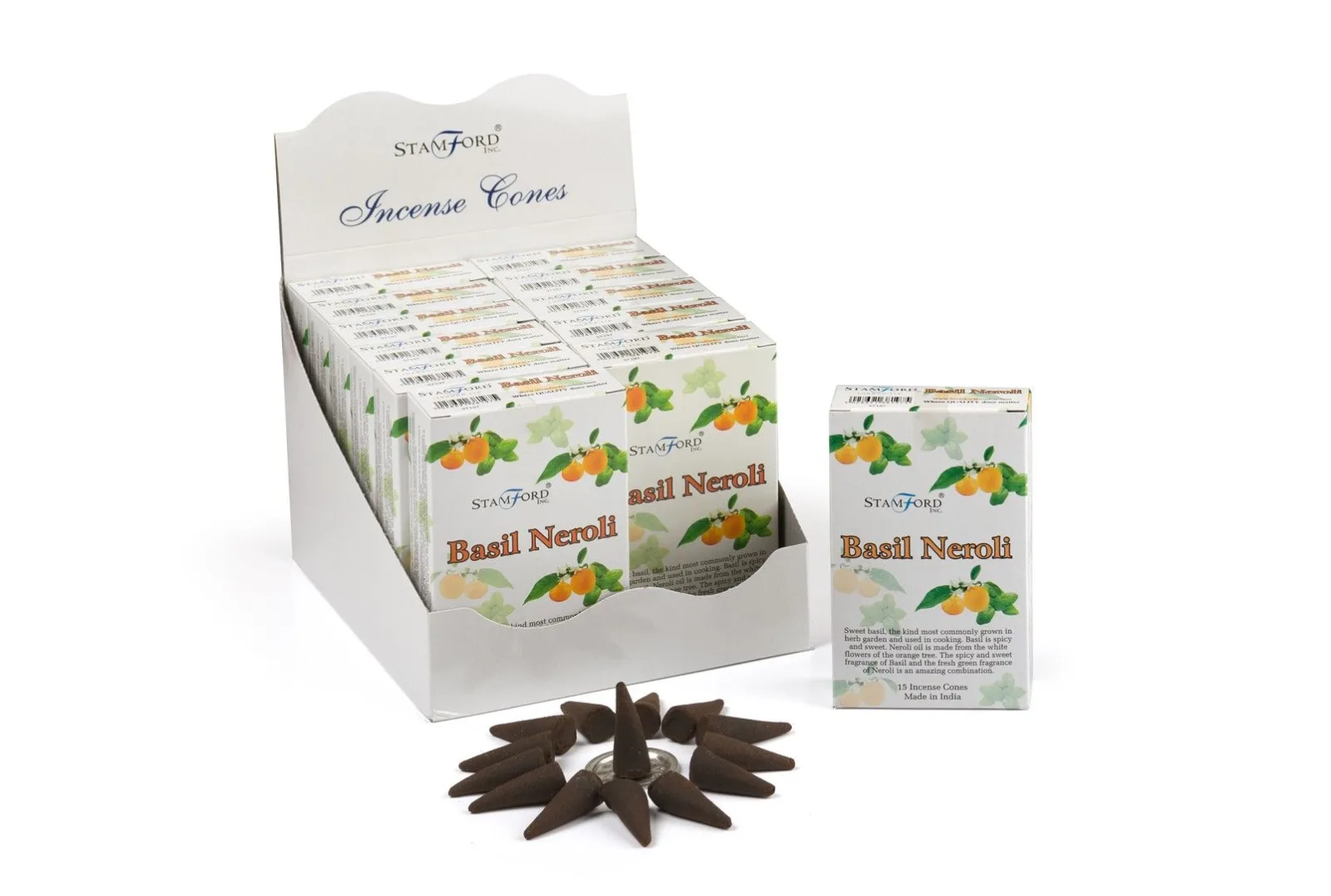 Vonné Kužele - Bazalka a Neroli