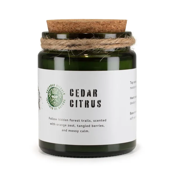 Woodwick sojová svíčka - Cedar Citrus