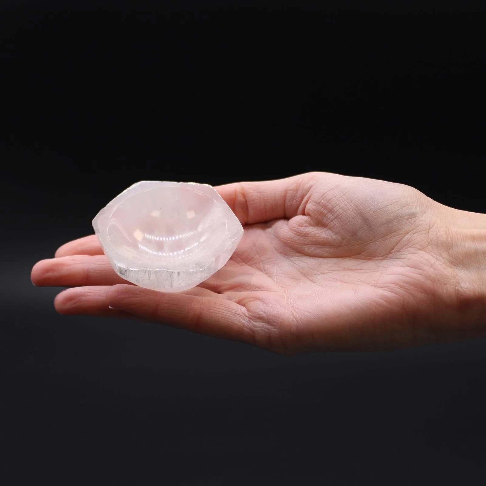 Šestihranná Selenitová Miska - 6cm