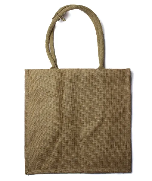 Velká Nákupní Jutová Taška s Úchytem na Lahve