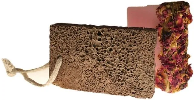 Přírodní Vulkanická Pemza - Tvar Mýdla