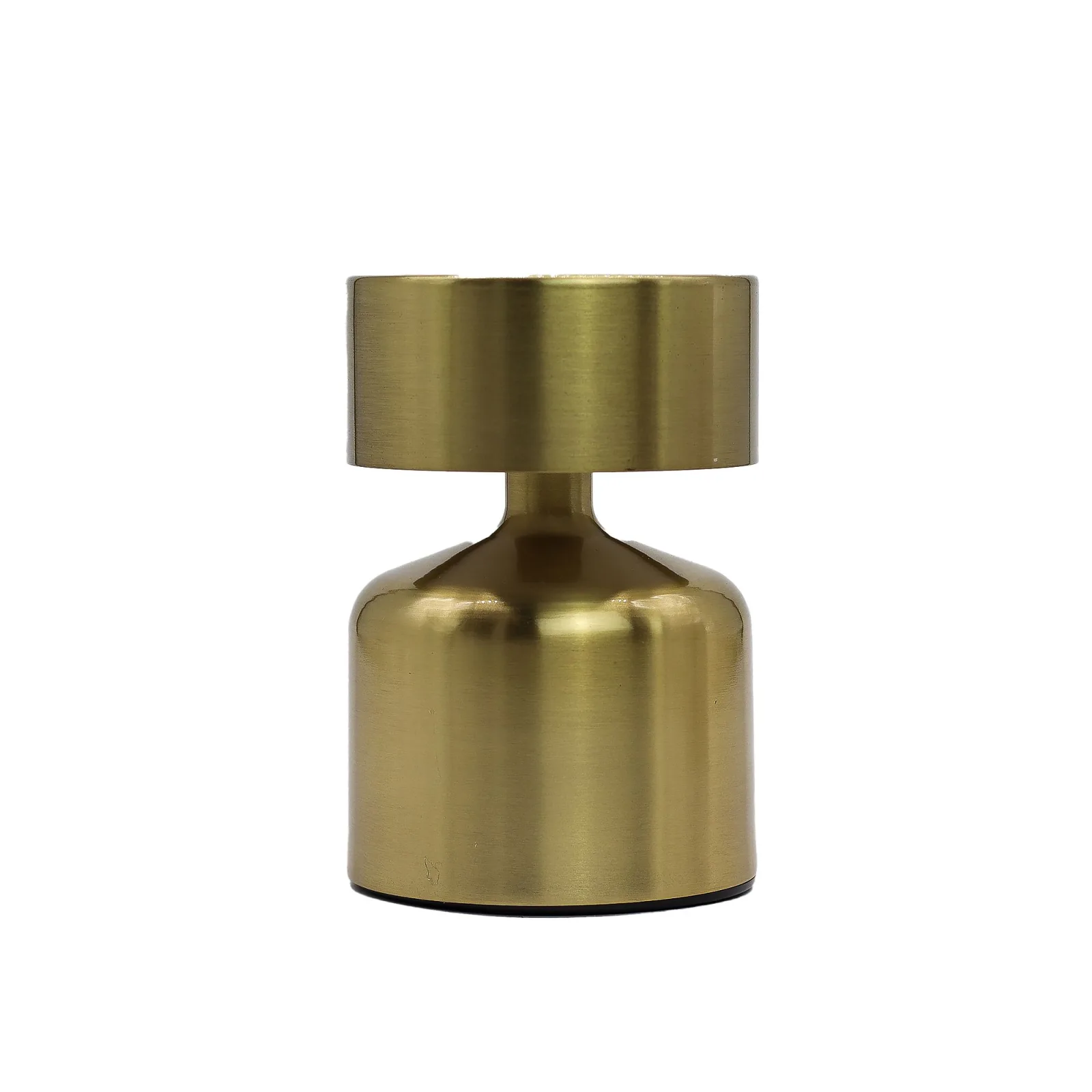 Dotyková Lampa - Bronzová Plochá Houba- USB (C) - Dobíjecí  (400 Watt)