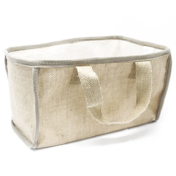 Velký Nákupní Košík - 33x18x20cm - Přírodní