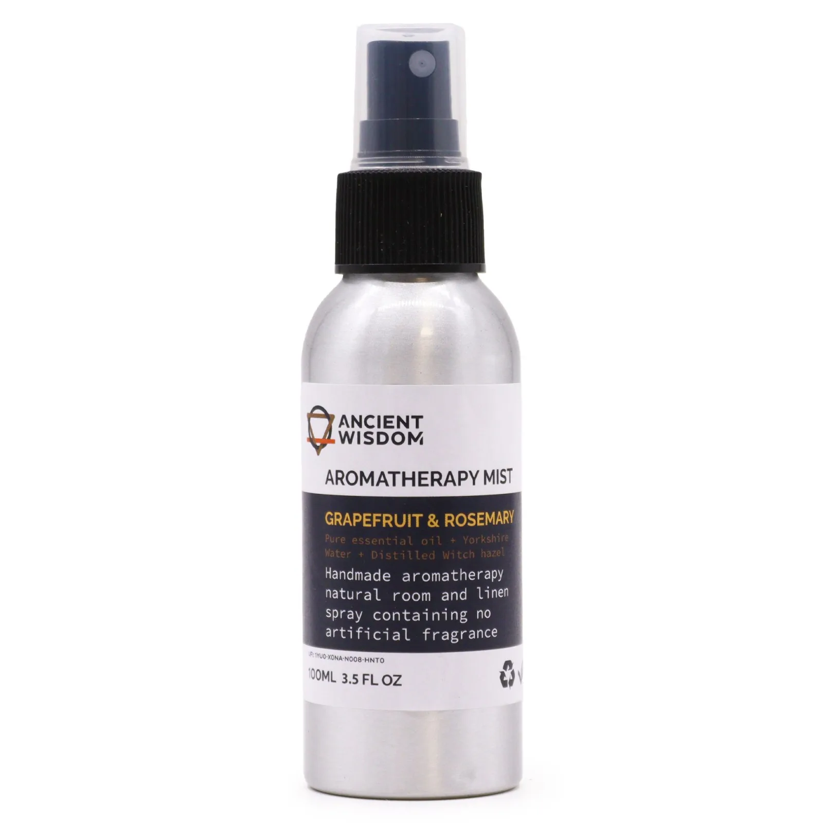 100ml Rozprašovač s Esenciálními Oleji - Grapefruit & Rozmarýn