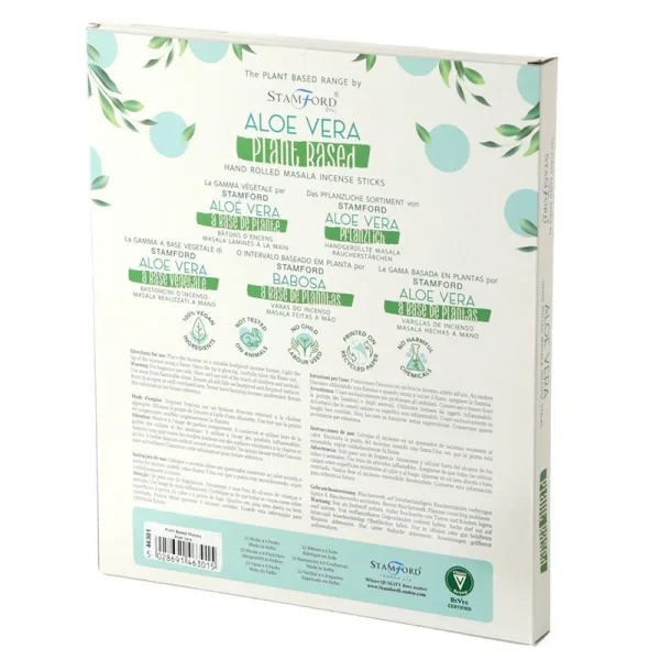 Rostlinné Vonné Tyčinky Masala - Aloe Vera