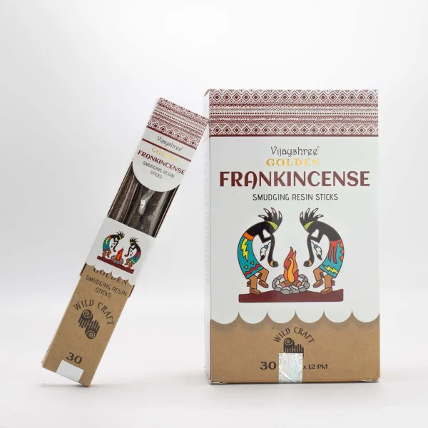 30g Golden Frankincense Pryskyřičné Vonné Tyčinky (6s)