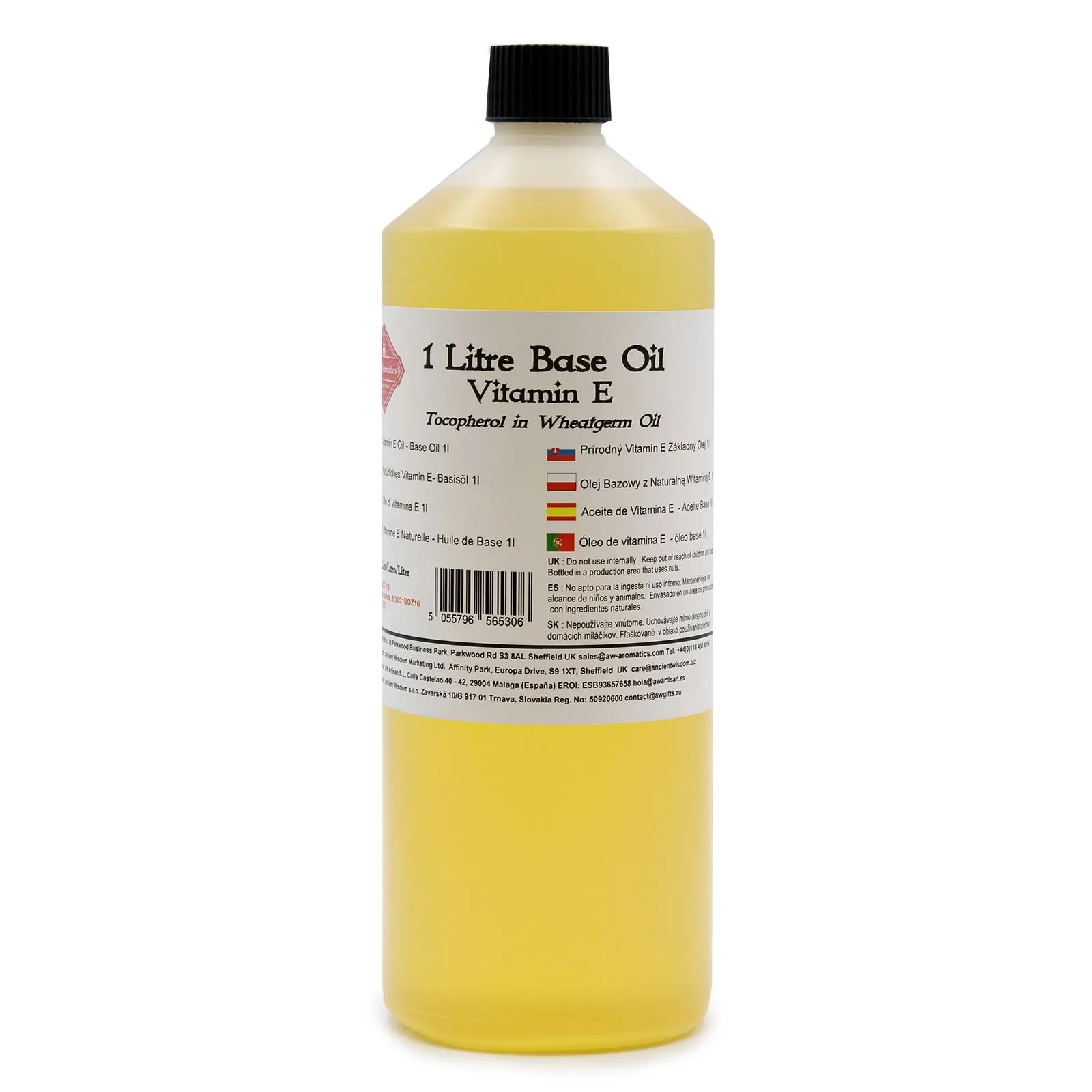 Přírodní Vitamín E Olej - 1 Litr