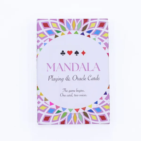 Hrací a Věštecké Karty Mandala - Kaleidoskopická Symetrie