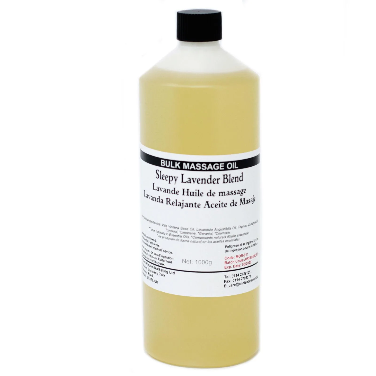 Koupelový a Masážní Olej - Levandule - 1 Kg