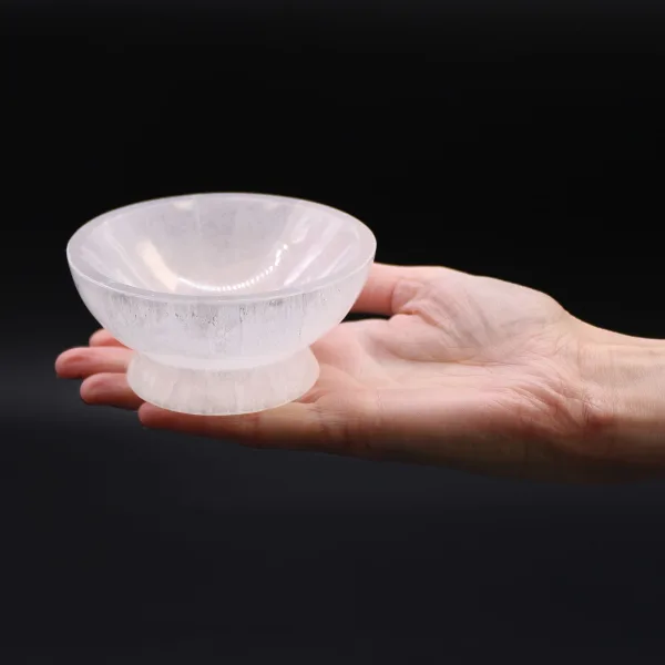 Selenitová Rituální Miska - 13cm
