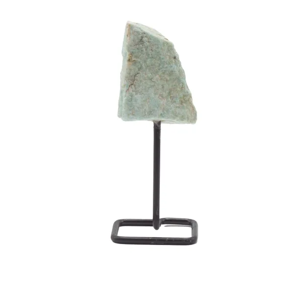 Minerální vzorky na kovovém stojanu - amazonit