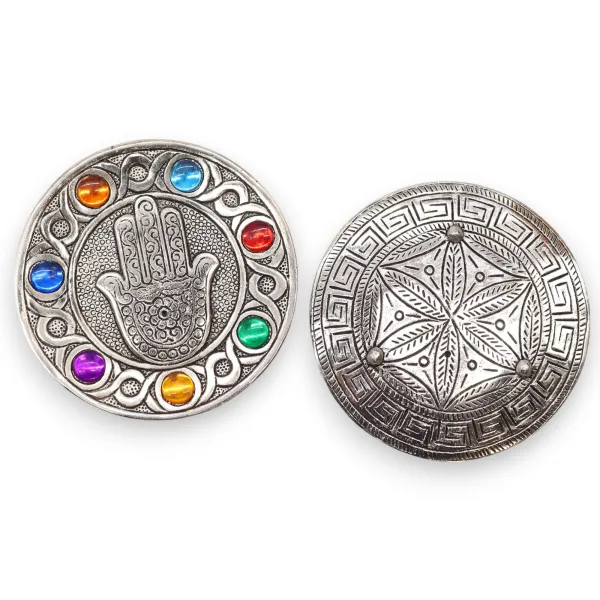 Stojan na Vonné Tyčinky - Hamsa Sedmi Čaker 11.5cm