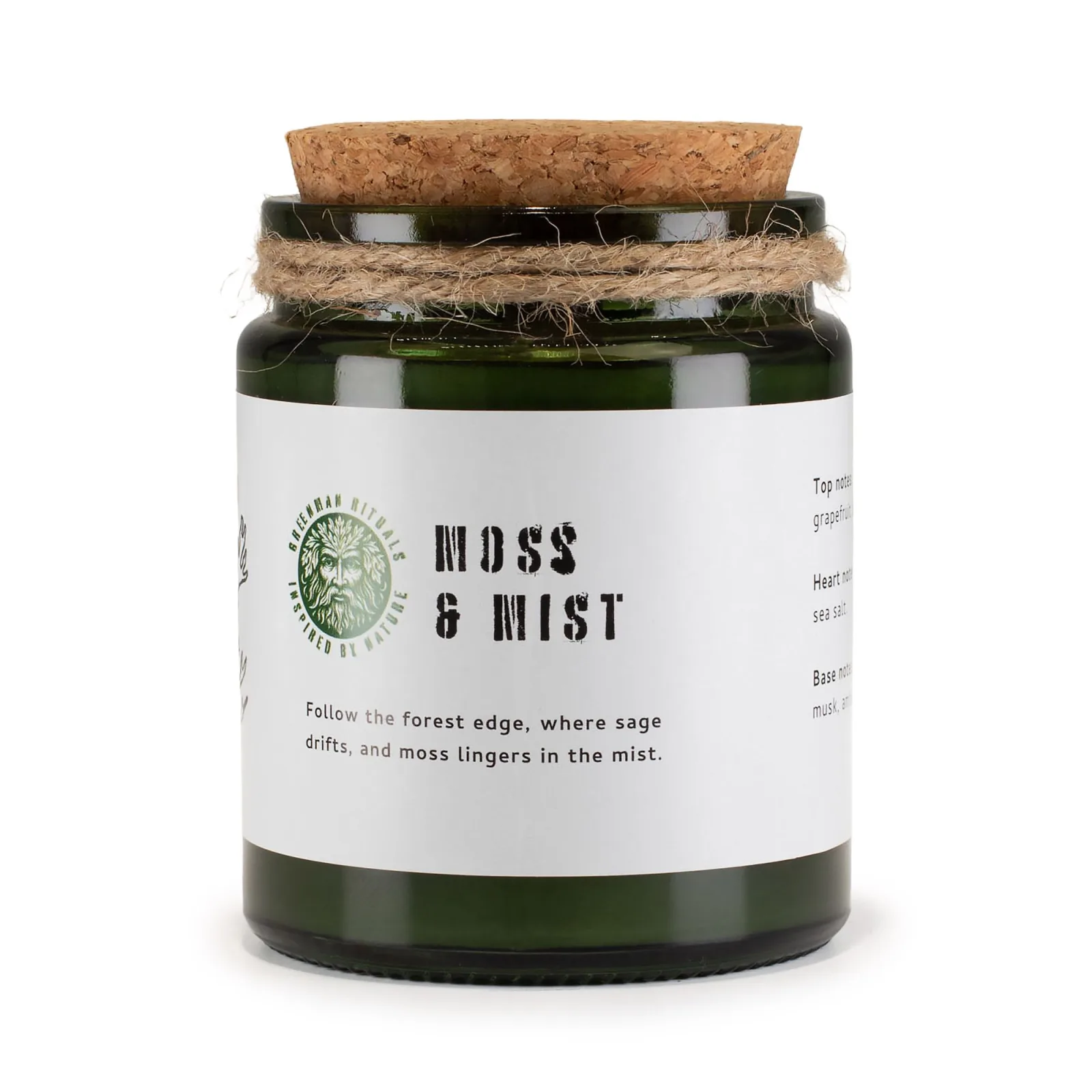 Woodwick sojová svíčka - Moss & Mist