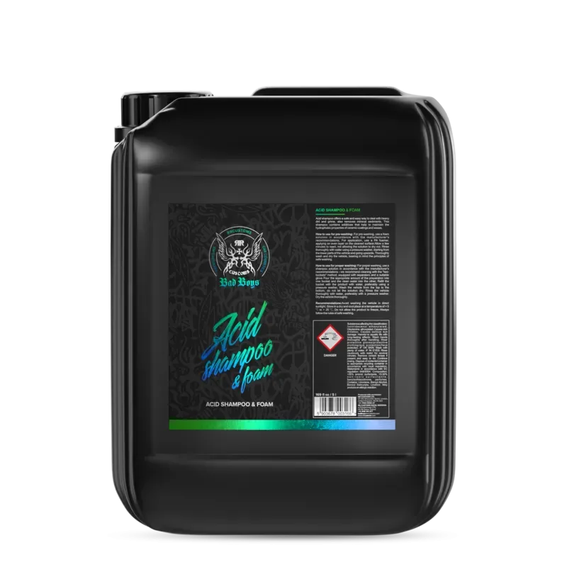Bad Boys Acid Shampoo & Foam - Kyselý autošampon (5 l)