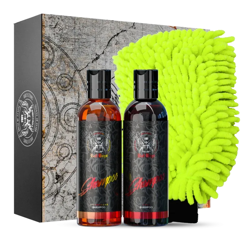 Bad Boys Shampoo Set - Malá sada na mytí auta