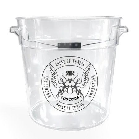 GTools Transparent Wash Bucket - Detailingový kbelík (18 l)