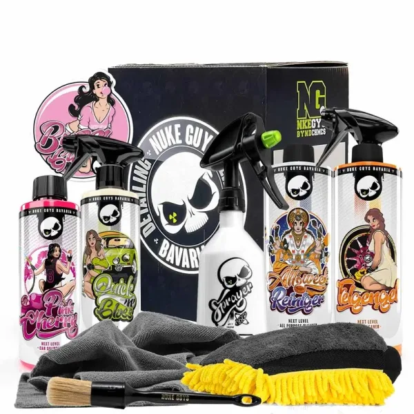 Nuke Guys BOX Wash & Shine Set - Sada na čištění a údržbu exteriéru auta