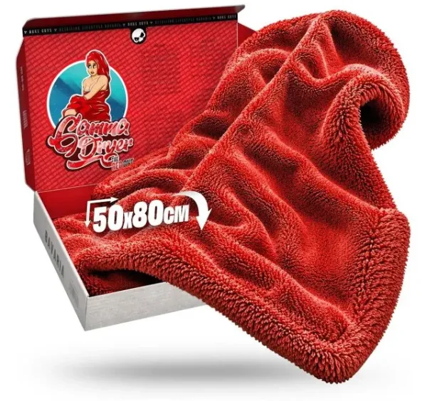 Nuke Guys Gamma Dryer XXL Red - Sušící ručník 50 x 80 cm (1400GSM)