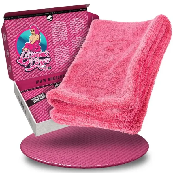 Nuke Guys Gamma Dryer L Pink One - Sušící ručník 40 x 60 cm (1400GSM)
