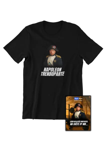LIMITOVANÝ MERCH TRIČKO - Napoleon + SBĚRATELSKÁ KARTIČKA