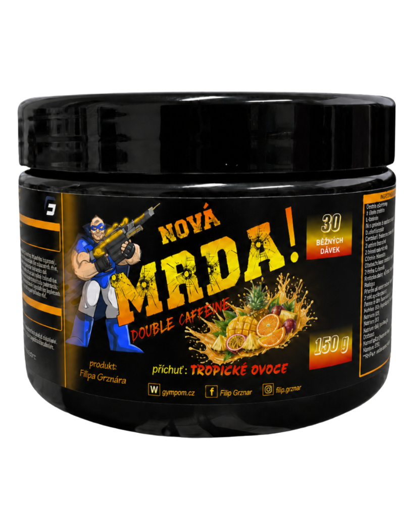 MRDA Double Caffein - Funkční Energy Drink - 30 DÁVEK!