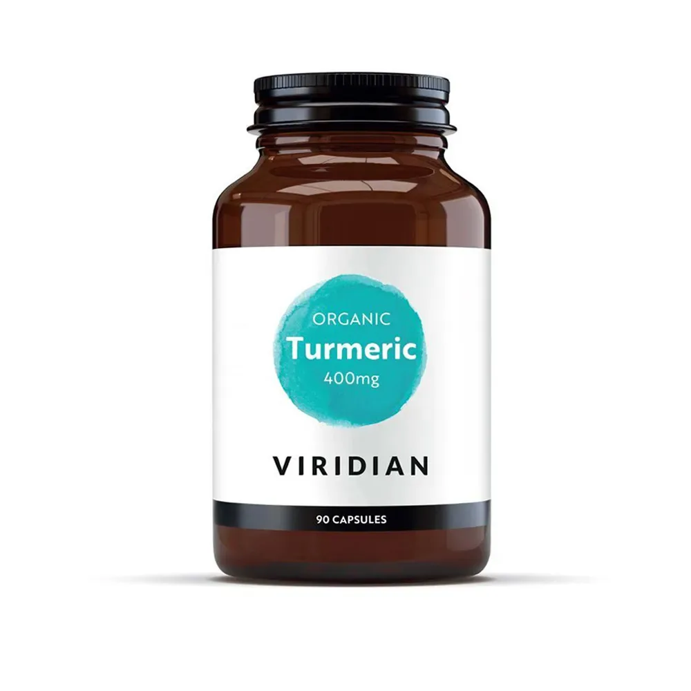 Viridian Organic Turmeric 400 mg 90 cps
