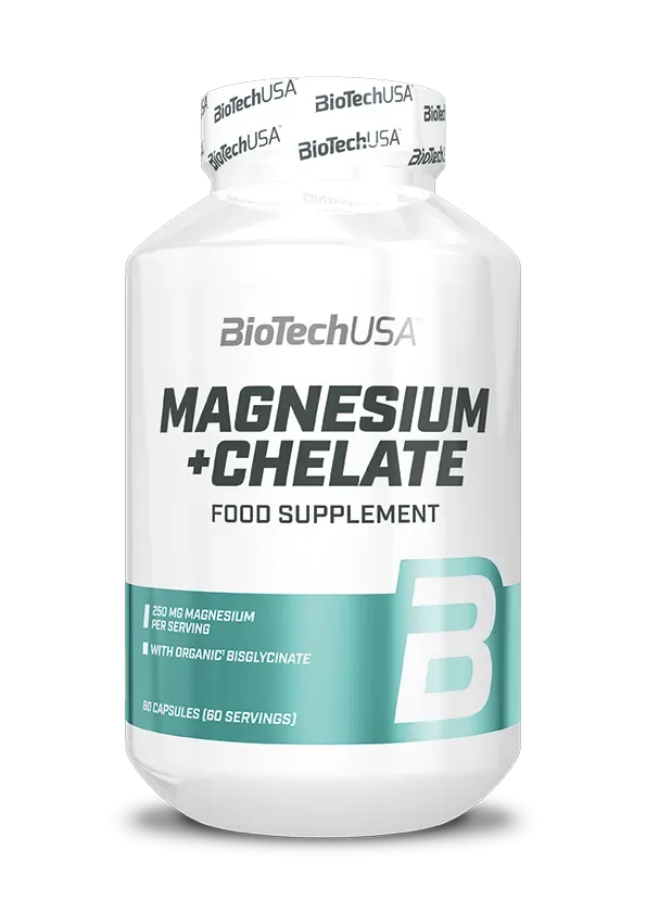 Biotech USA Magnesium + chelate 60 kapslí