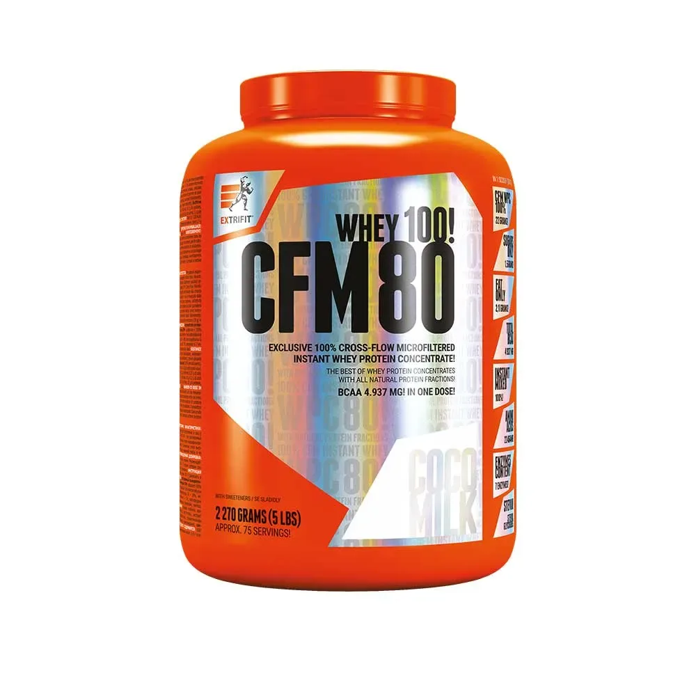 Extrifit CFM Instant Whey 80 2270 g strawberry