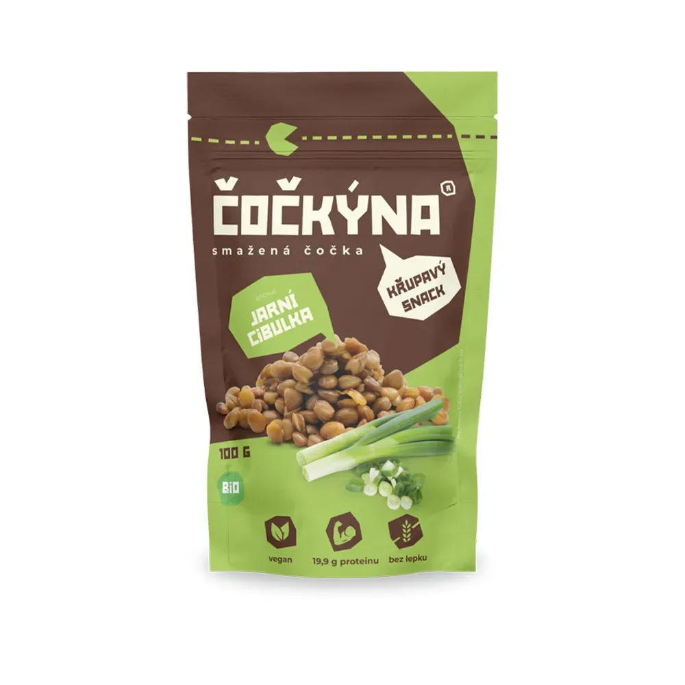 Čočkýna Smažená čočka 100g : Mořská sůl