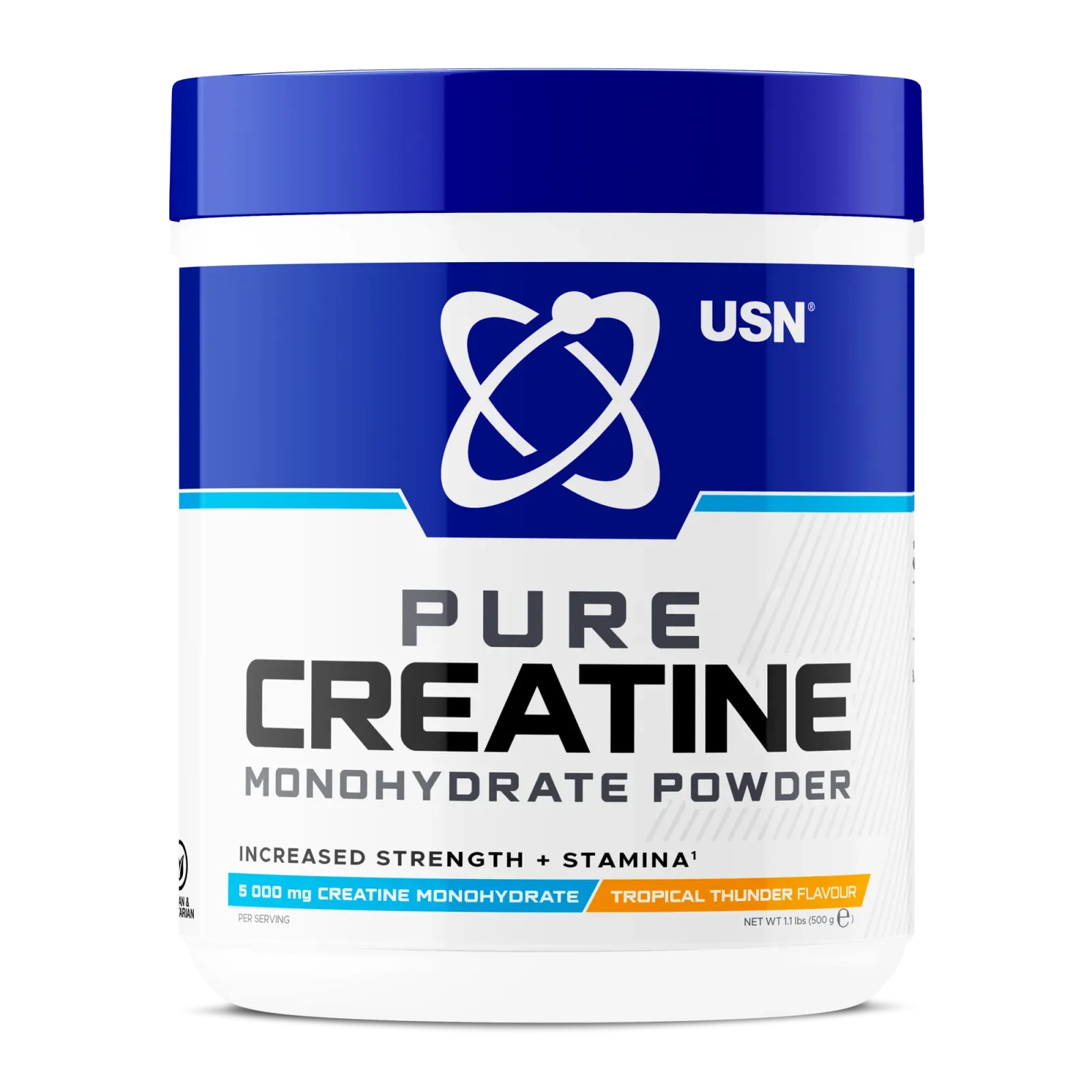 USN Pure Creatine Monohydrate 500 g red fruit