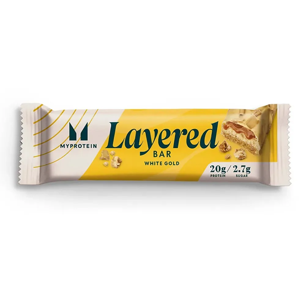 MyProtein Layered Protein bar 60 g birthday cake