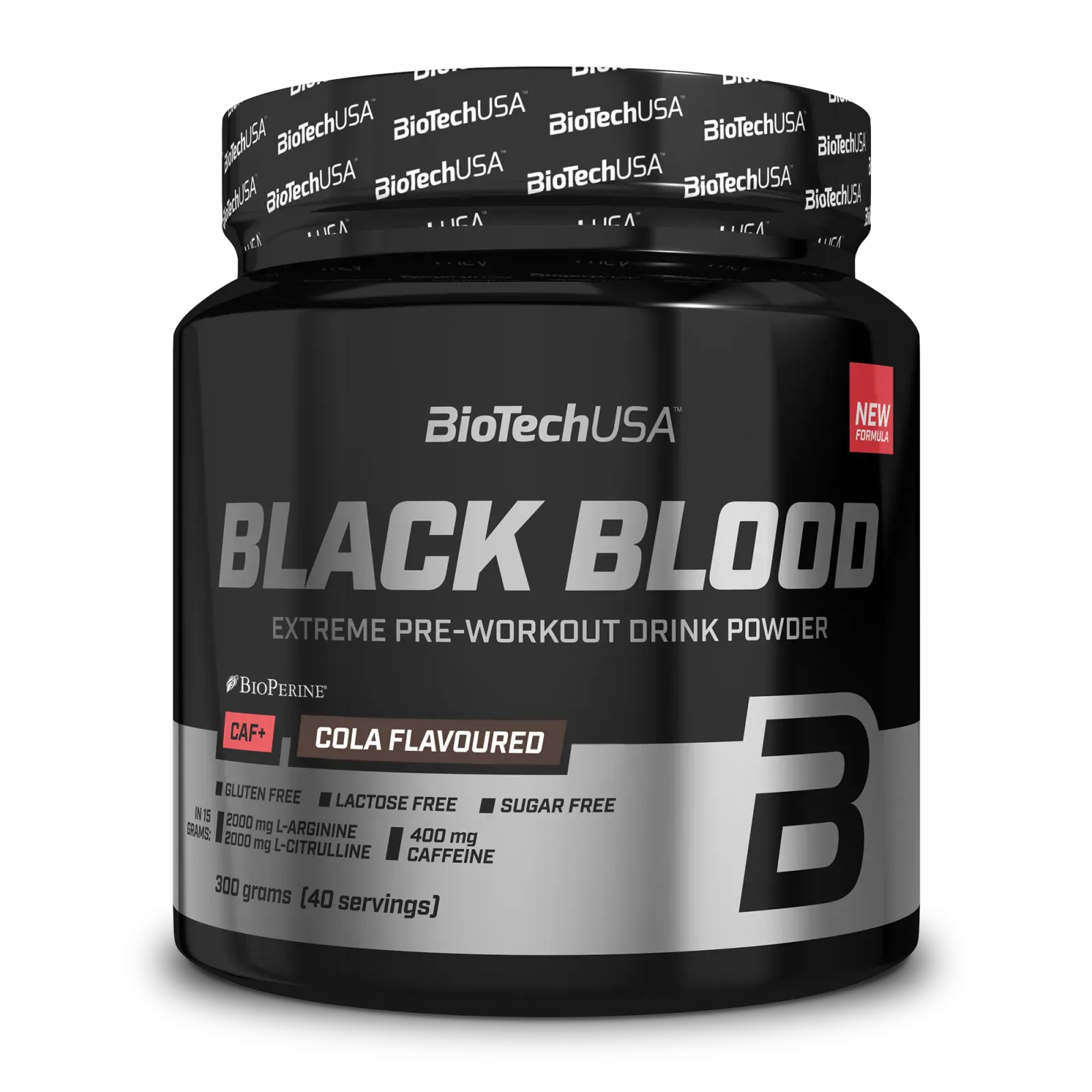 BioTech Black Blood CAF+ blueberry 300 g