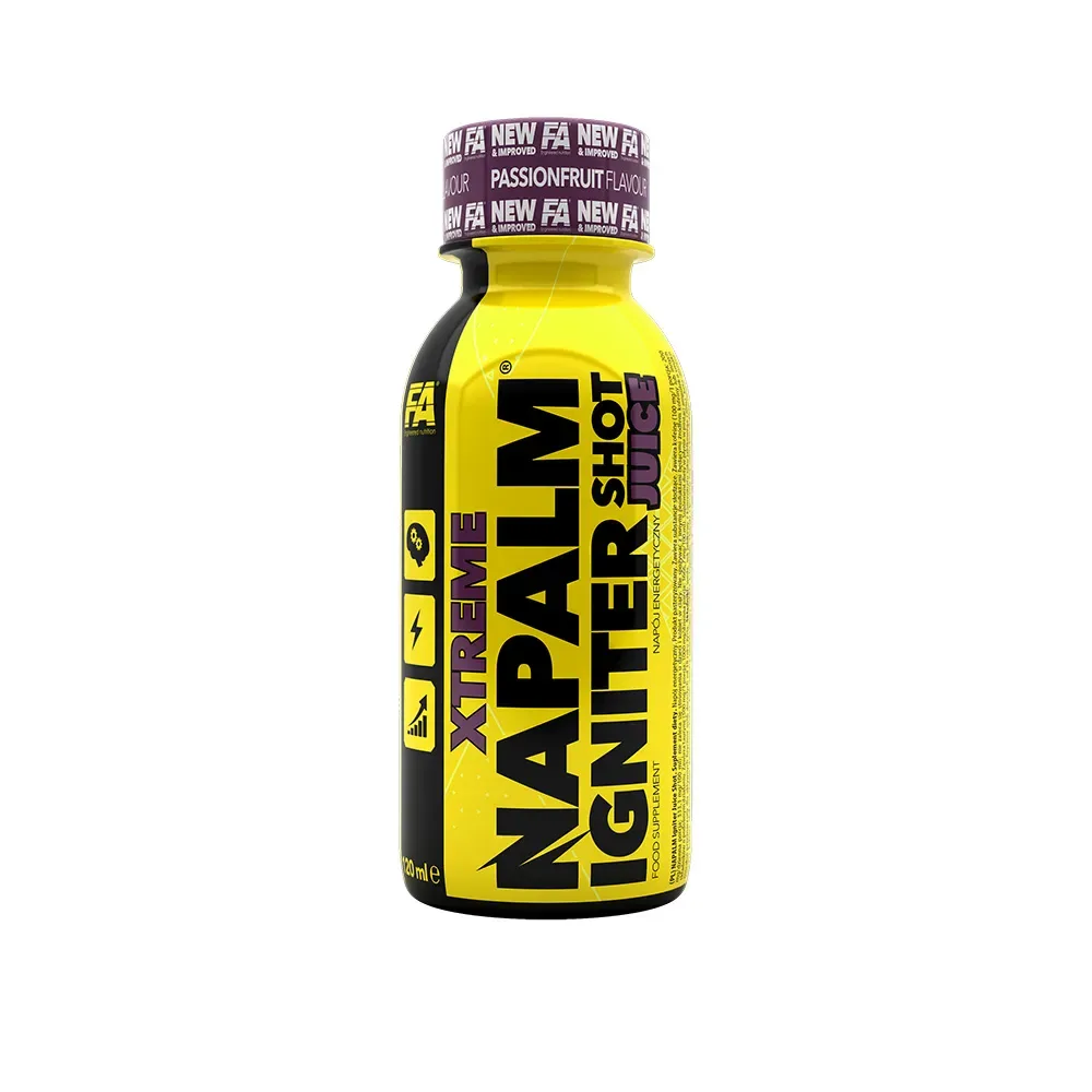 Fitness Authority Xtreme Napalm Igniter Juice Shot 120 ml yuzu