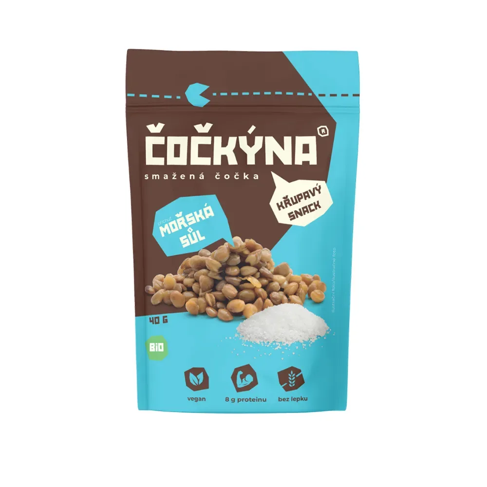 Čočkýna Smažená Čočka Bio 40 g jarní cibulka