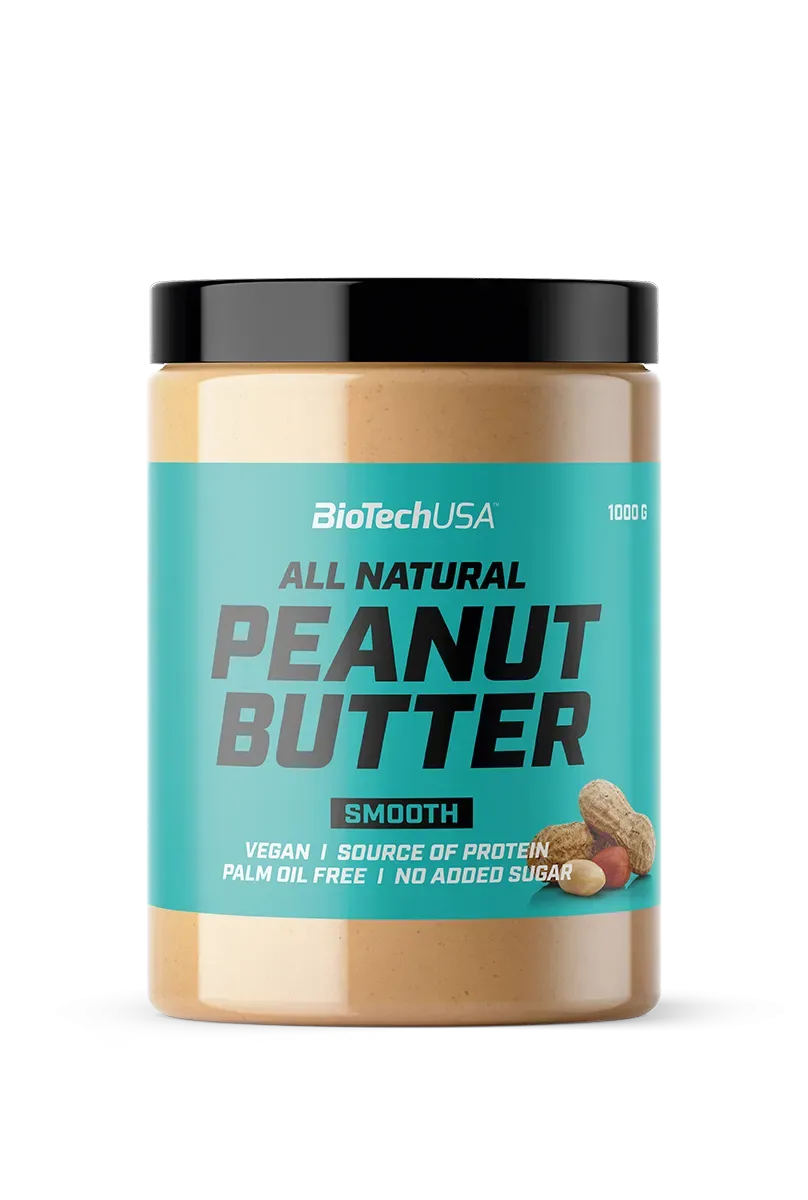 BioTech Peanut Butter 1000 g crunchy