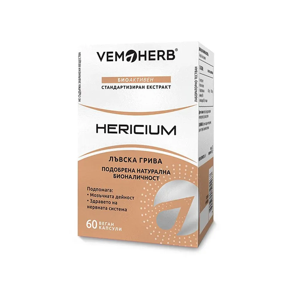 VemoHerb Hericium 60 cps