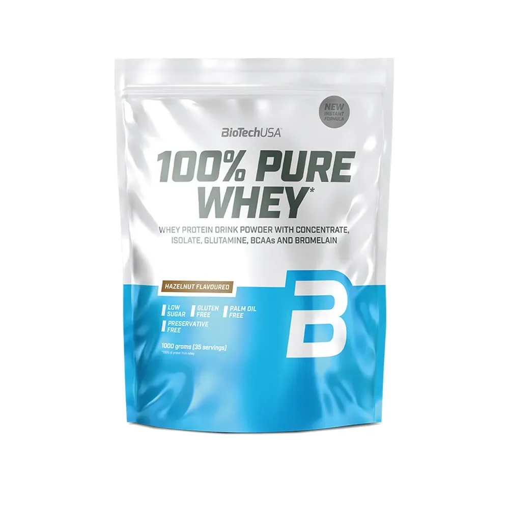 BioTech 100% Pure Whey 1000 g hazelnut