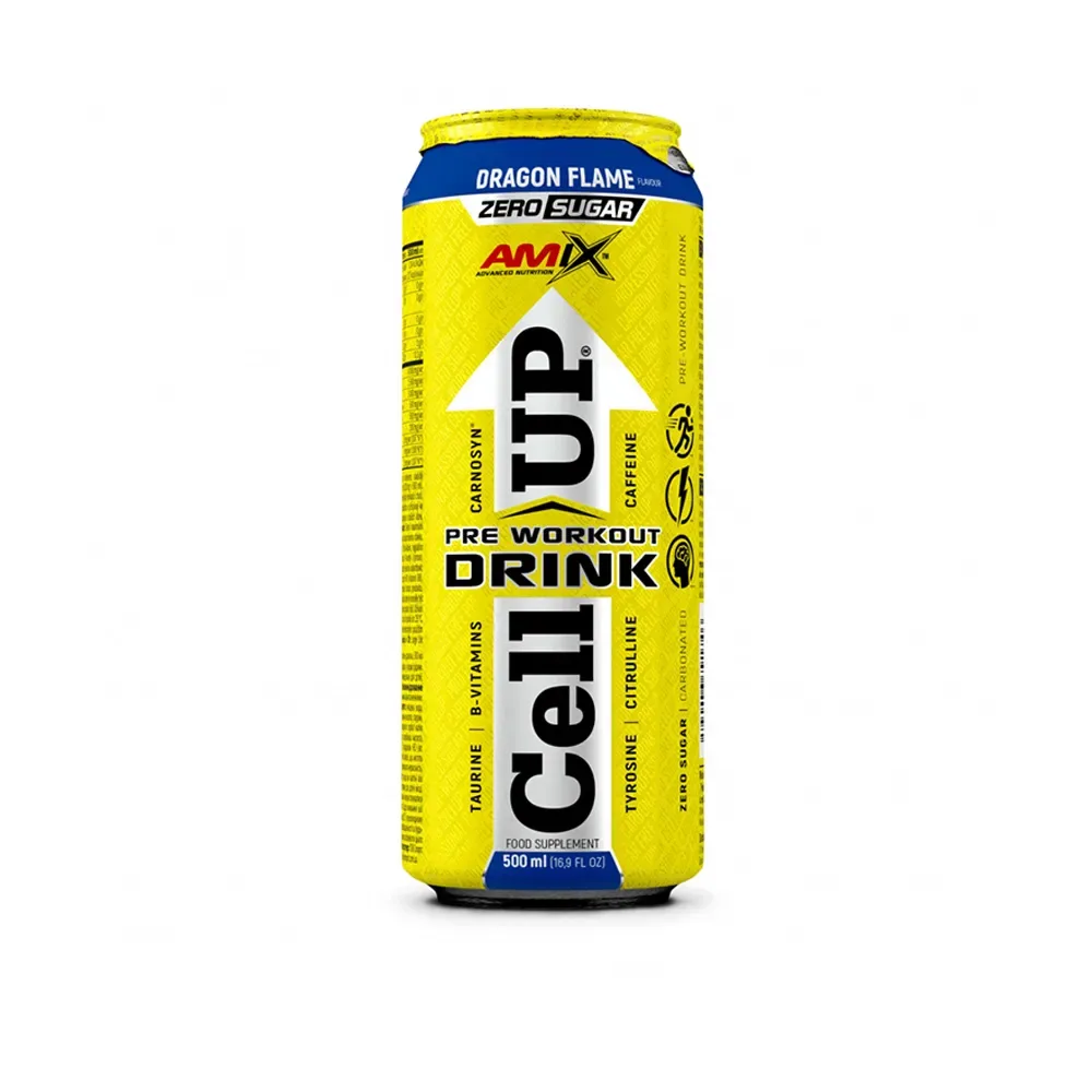Amix CellUP PreWorkout Drink 500 ml tropical breeze