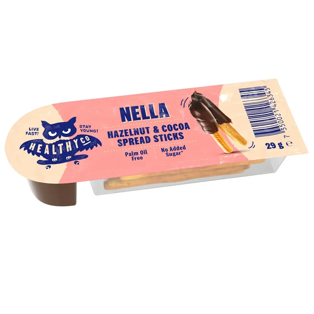 HealthyCo Nella 29 g hazelnut cocoa spread sticks