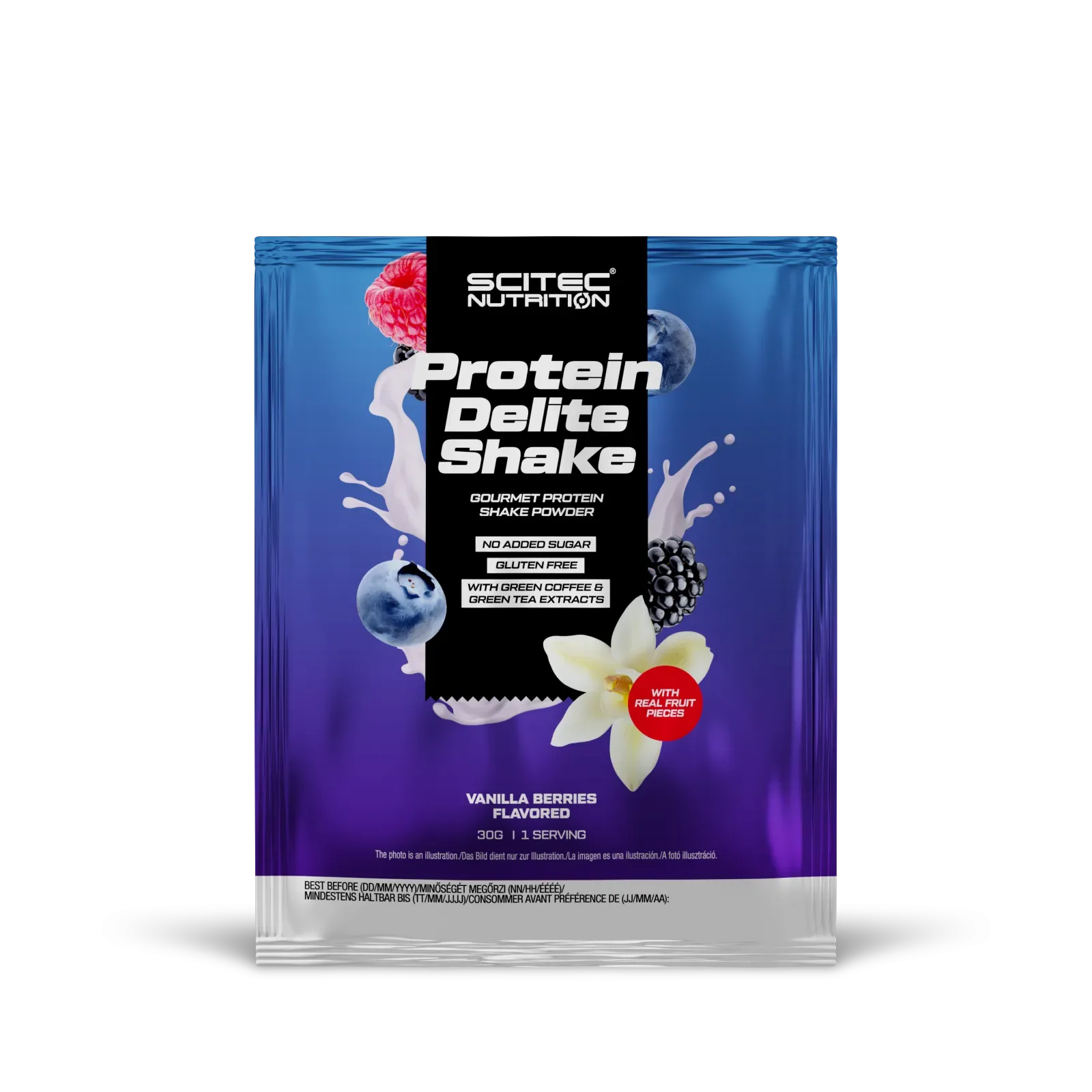 Scitec Nutrition Protein Delite Shake vanilla berries 30 g