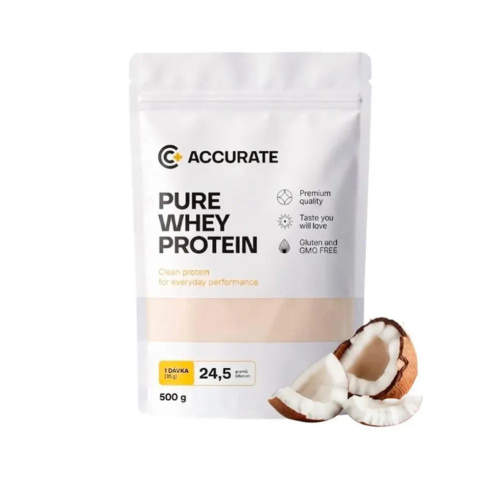 Accurate+ Pure Whey chocolate coconut 500 g