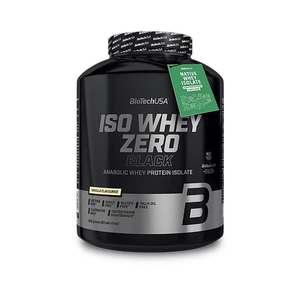 BioTech Iso Whey Zero Black 1816 g strawberry