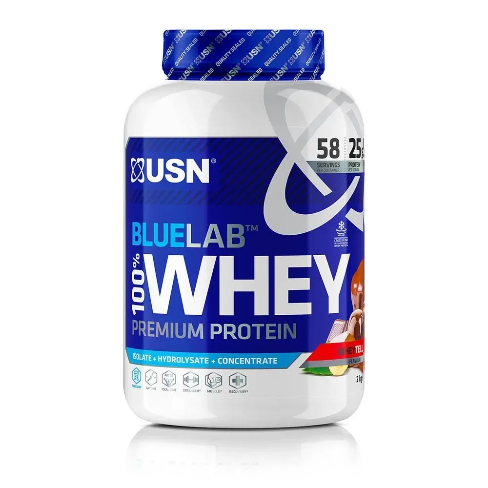 USN BlueLab 100% Whey Protein Premium 2000 g čokoláda